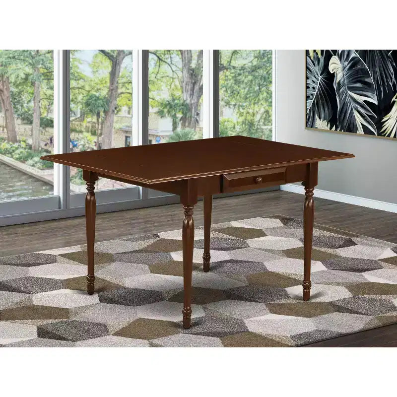 Rectangular Table 36X54 With 2 Drop Leaves Leaf