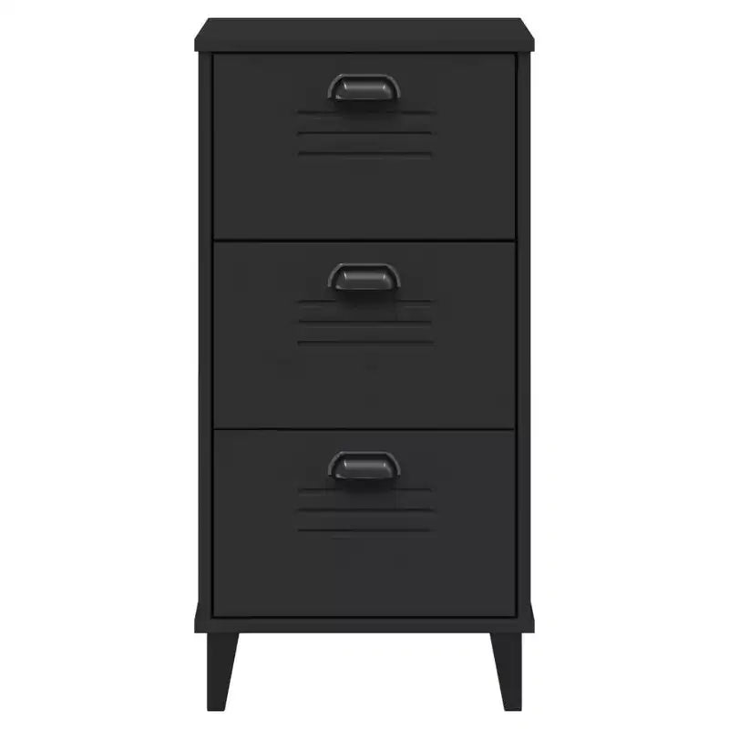 Bedside Cabinet Accent End Table Bedroom Furniture Solid Wood Pine