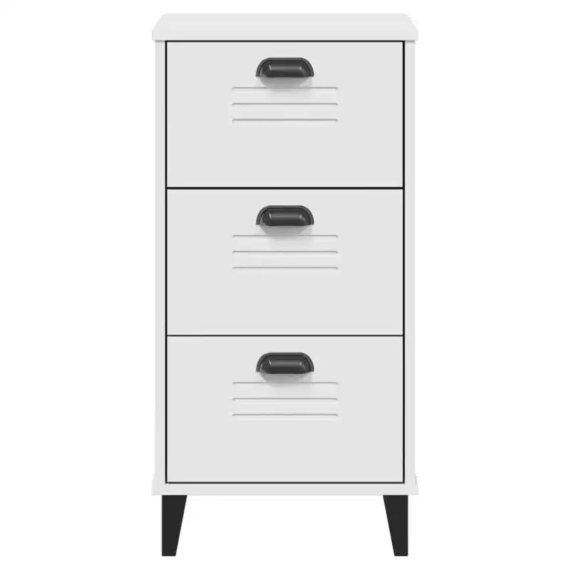 Bedside Cabinet Accent End Table Bedroom Furniture Solid Wood Pine